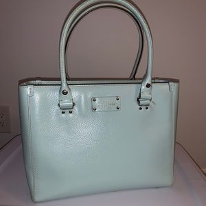 Tiffany blue Kate spade purse